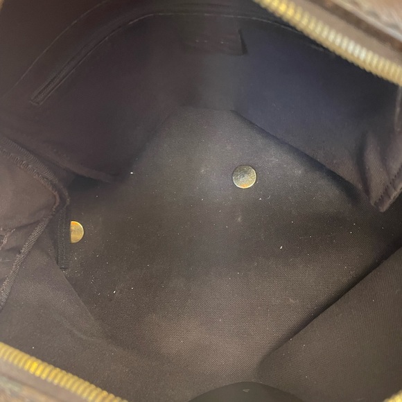 Gucci Beige/Brown GG Crystal Canvas Babouska Crest Dome Bag - Picture 13 of 15